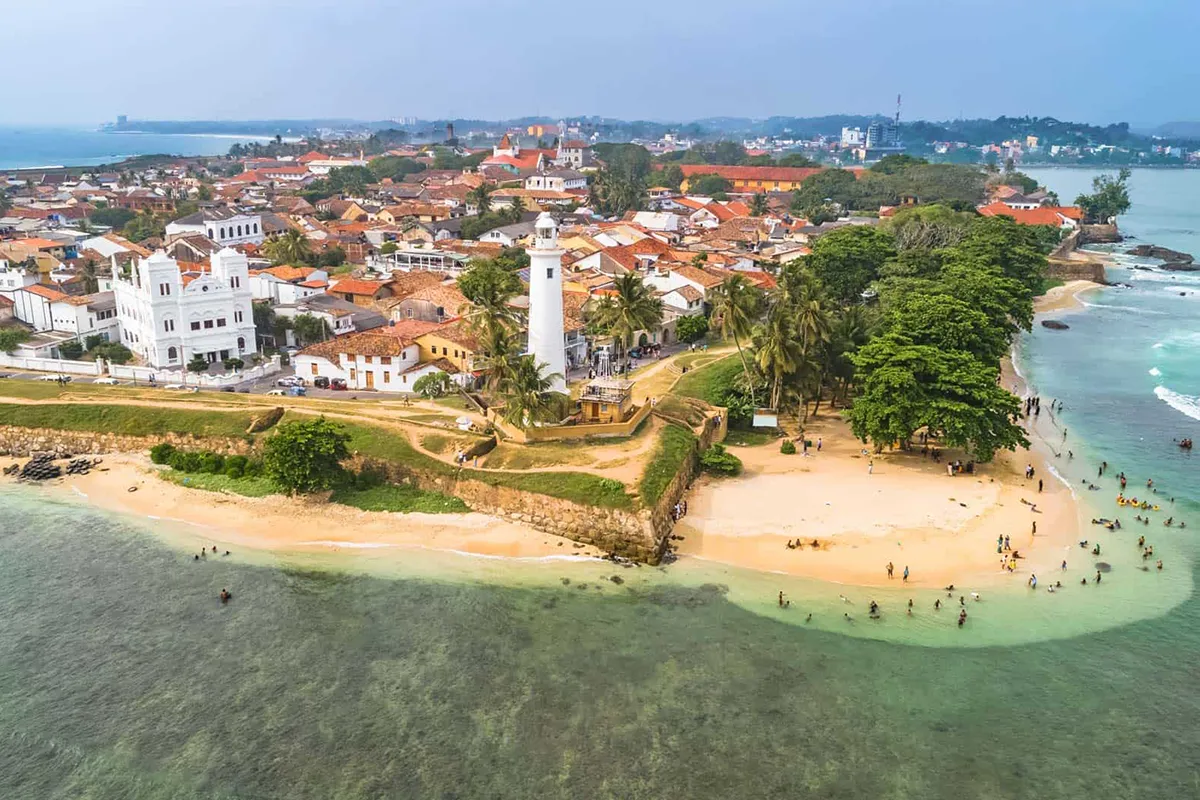 Galle coastal view